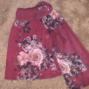 Floral Off The Shoulder Blouse